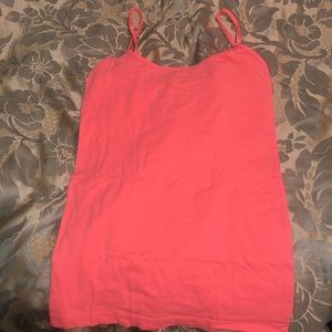 Vibrant Orangish-Salmon colored Cami